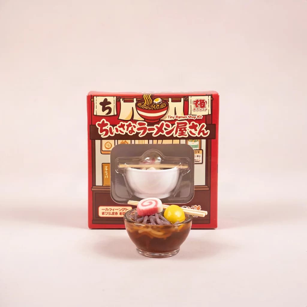 Tiny Ramen Shop Kit (ちいさなラーメン屋さん) — packshot rendered by Ideogram V4